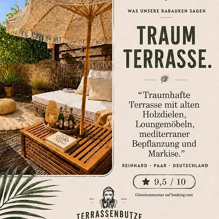 Terrassenbutze By Butzenflotte - Xxl Sonnenterrasse