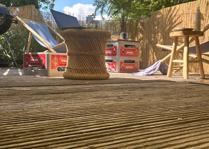 Bretterbutze Terrassenbutze Appartement